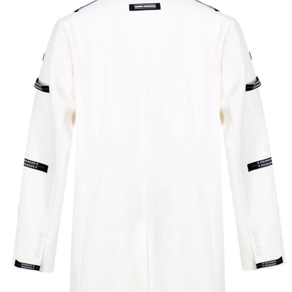 40 Crew White Lead Blazer Jacket - Picture 5 of 15